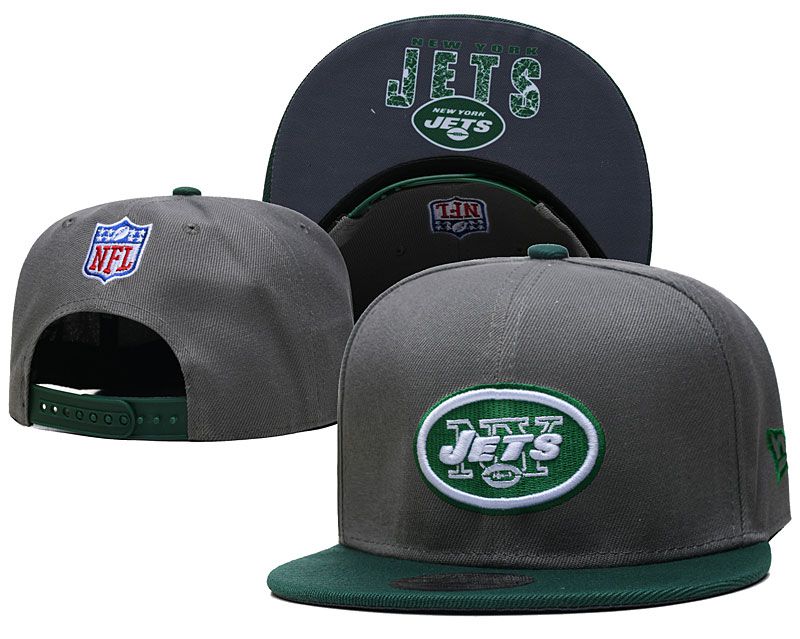 2021 NFL New York Jets Hat TX 0808->->Sports Caps